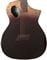 Michael Kelly Forte Port X Acoustic Electric Guitar Partial Eclipse with case Body Angled View